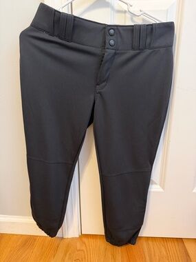 Women's Black Athletic Jogger Pants
